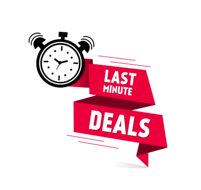 Last-Minute-Angebote für Mai und Juni ab 33 € pro Person!
