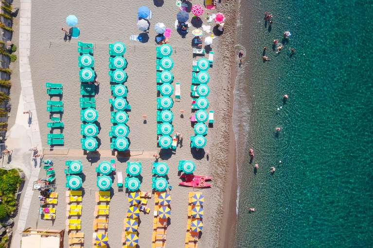 Am Strand von Maronti - langes Urlaubsangebot 10% Rabatt
